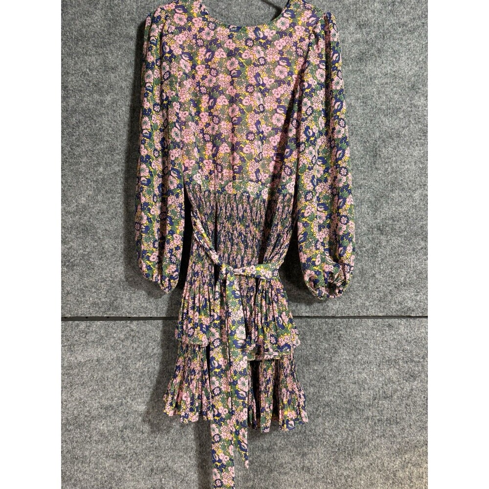 Boden Long Sleeve Pink Patterned Midi Dress – Women’s Size 2 (EUC)